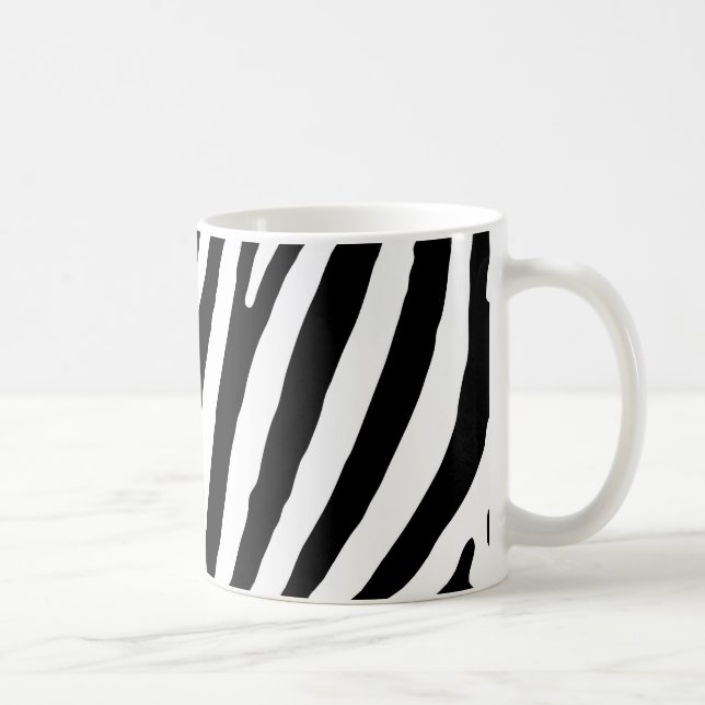 Zebra pattern coffee mug (Right)
