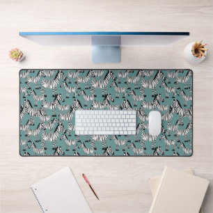 Zebra Pattern Desk Mat