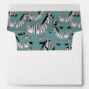 Zebra Pattern Envelopes