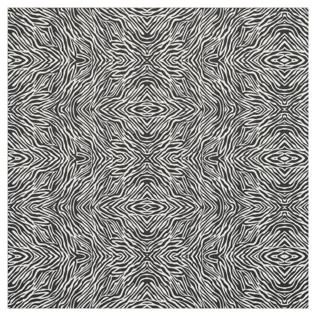 Zebra pattern fabric (Swatch)