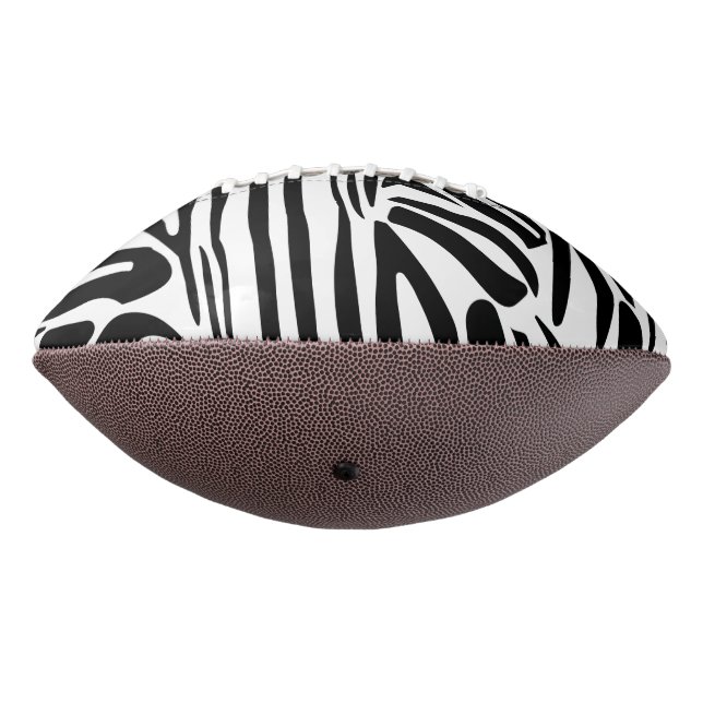Zebra pattern football (Rotated 270)