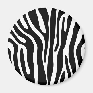 Zebra Pattern Magnet