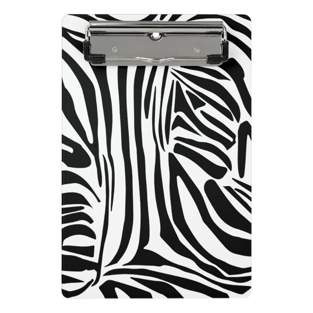 Zebra pattern mini clipboard (Front)