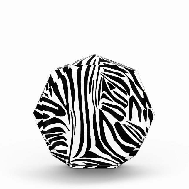 Zebra pattern photo block (Front)