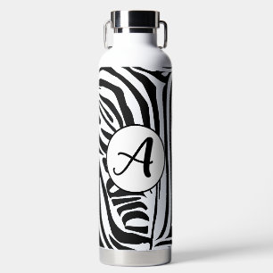 Zebra Pattern Water Bottle