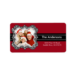 Zebra PHOTO Frame Return Address Label
