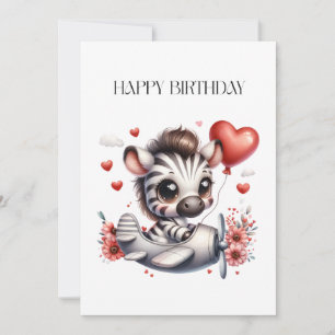 Zebra Pilot Birthday