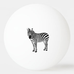 ZEBRA PING PONG BALL