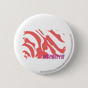 Zebra Pink 4 2 Inch Round Button