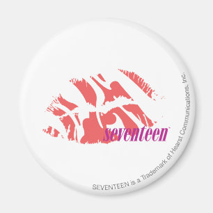 Zebra Pink Magnet