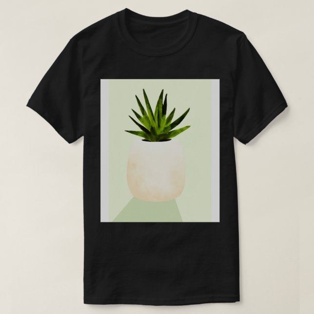 Zebra Plant T-Shirt (Design Front)