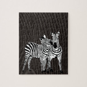 Zebra Play Jigsaw Puzzle