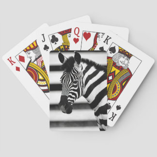 Zebra Playing Cards