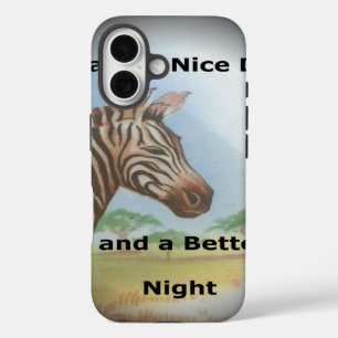 Zebra Portrait, Amboseli: The Spirit of the Savann iPhone 16 Case