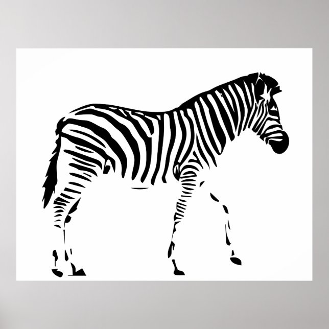 Zebra Poster (Front)