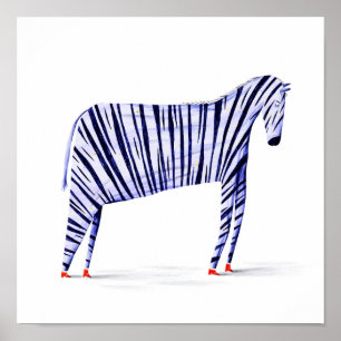 Zebra Poster