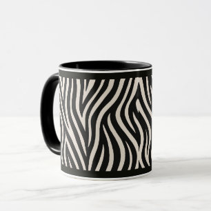 "ZEBRA PRINT" - 11 OZ. COFFEE MUG