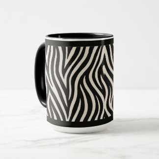 "ZEBRA PRINT" - 15 OZ. COFFEE MUG