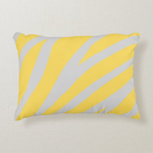 Zebra Print Accent Pillow