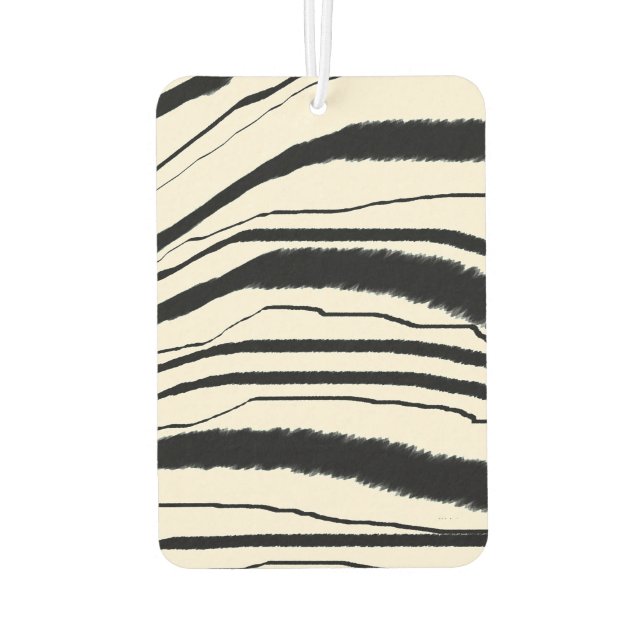 Zebra Print  Air Freshener (Back)