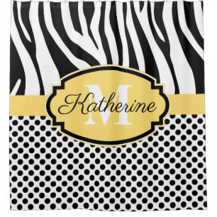 Zebra Print and Dots Pattern