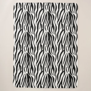 zebra print blanket