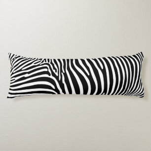 Zebra Print Body Pillow