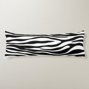 Zebra Print Body Pillow