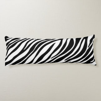 Zebra Print Body Pillow