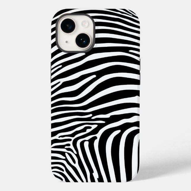 Zebra Print Case-Mate iPhone Case (Back)
