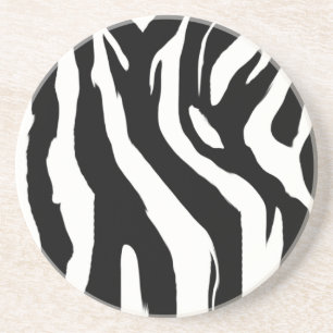Zebra Print Coaster