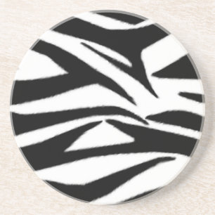 Zebra Print Coaster