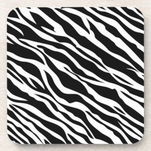 Zebra Print Coasters