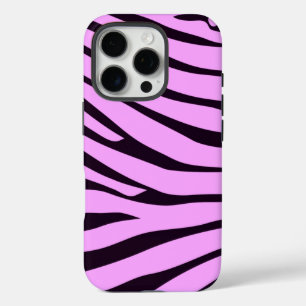 Zebra Print Design iPhone 16 Pro Case