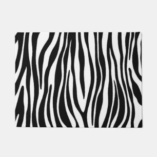 Zebra Print Doormat