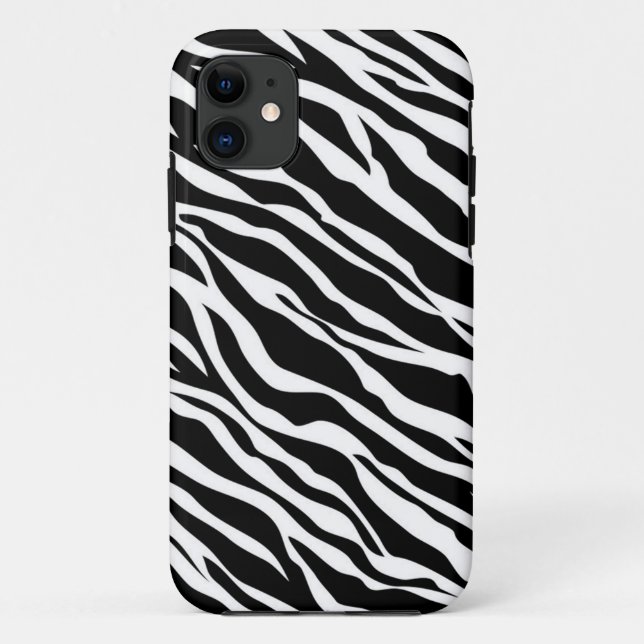 Zebra Print iPhone 5 Case (Back)