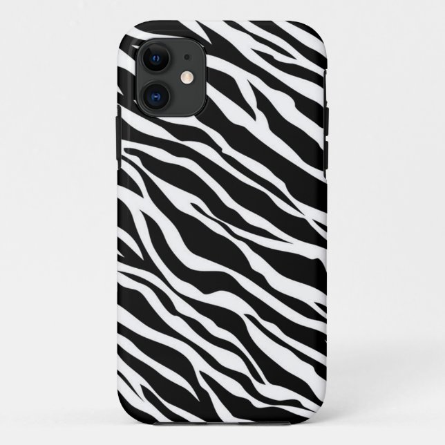 Zebra Print iPhone 5 Coque (Dos)