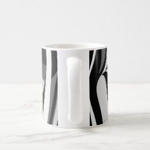 Zebra Print Motif Mug