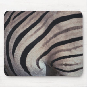Zebra print mouse pad