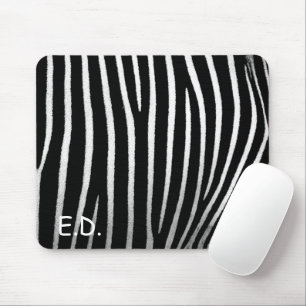ZEBRA PRINT MOUSE PAD