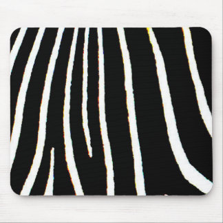 Zebra Print Mouse Pad