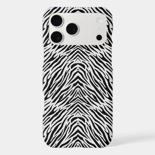 Zebra Print Phone Case Minimalist Animal Pattern