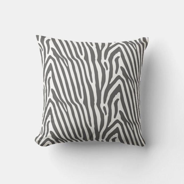 Zebra Print Pillow (Front)