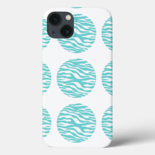 Zebra Print Pois iPad BT Coque