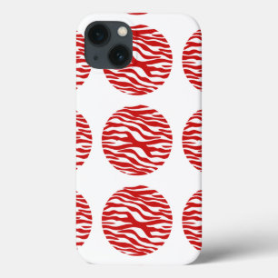 Zebra Print Pois iPad BT Coque