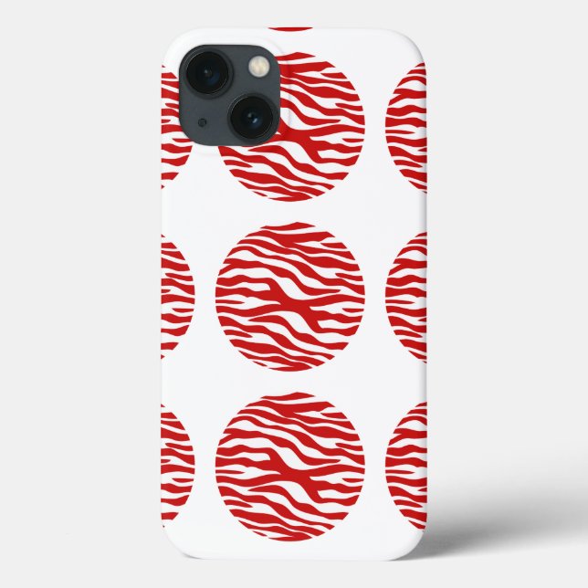 Zebra Print Pois iPad BT Coque (Verso)