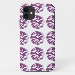 Zebra Print Pois iPhone 5 BT Coque
