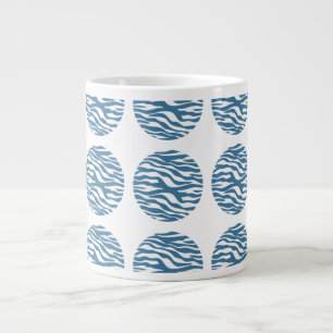 Zebra Print Pois Jumbo Mug