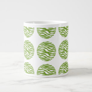 Zebra Print Pois Jumbo Mug