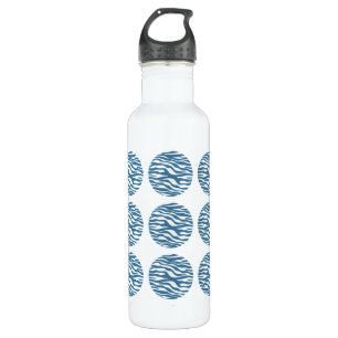 Zebra Print Polka Dots 710 Ml Water Bottle